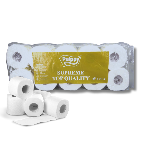 (60 cuộn) Pulppy Supreme Bathroom 4 lớp (Giá đã bao gồm VAT)